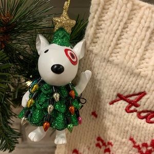Target Bullseye Dog 2020 Ornament